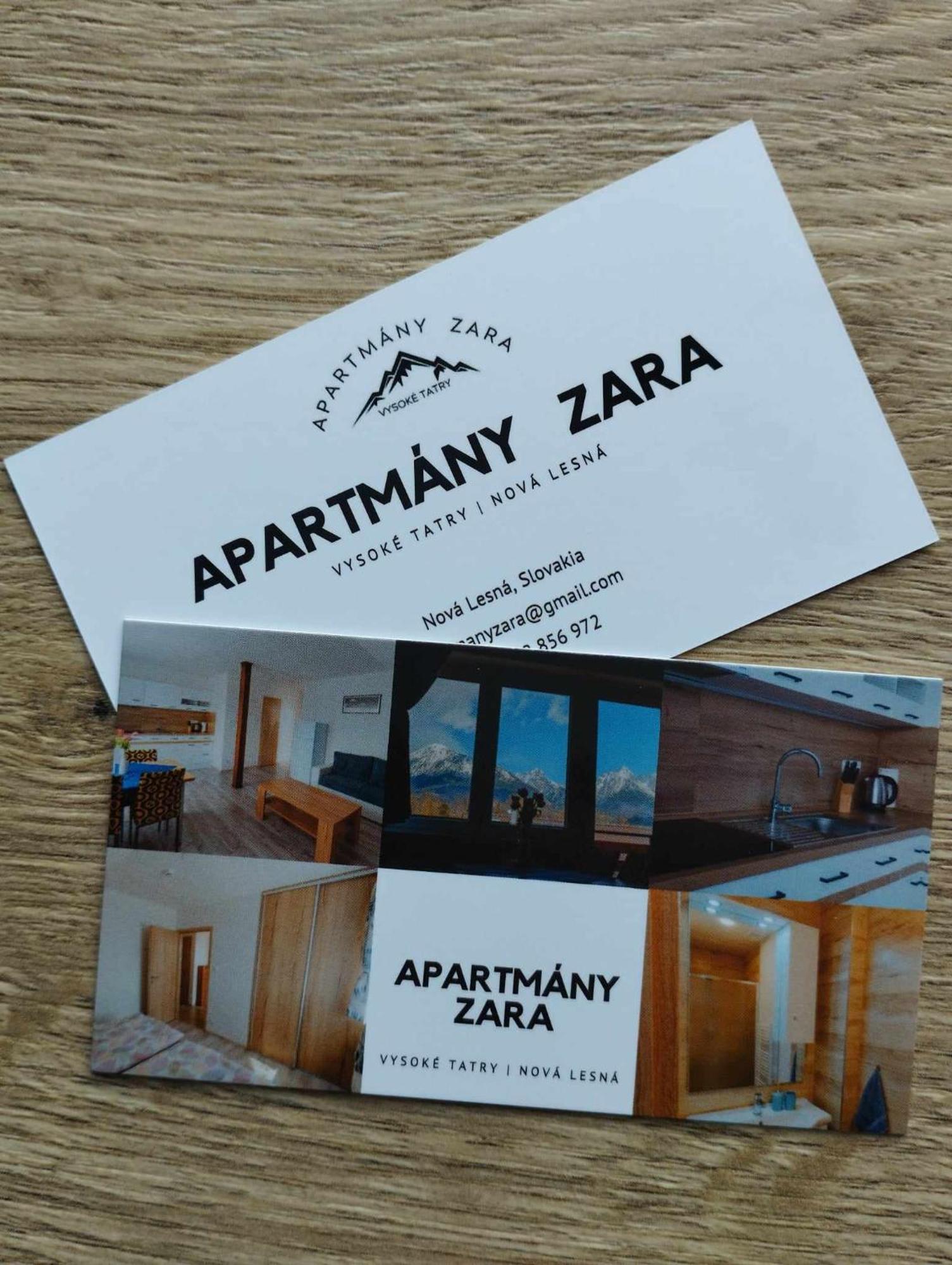Apartmány Zara Nová Lesná Esterno foto